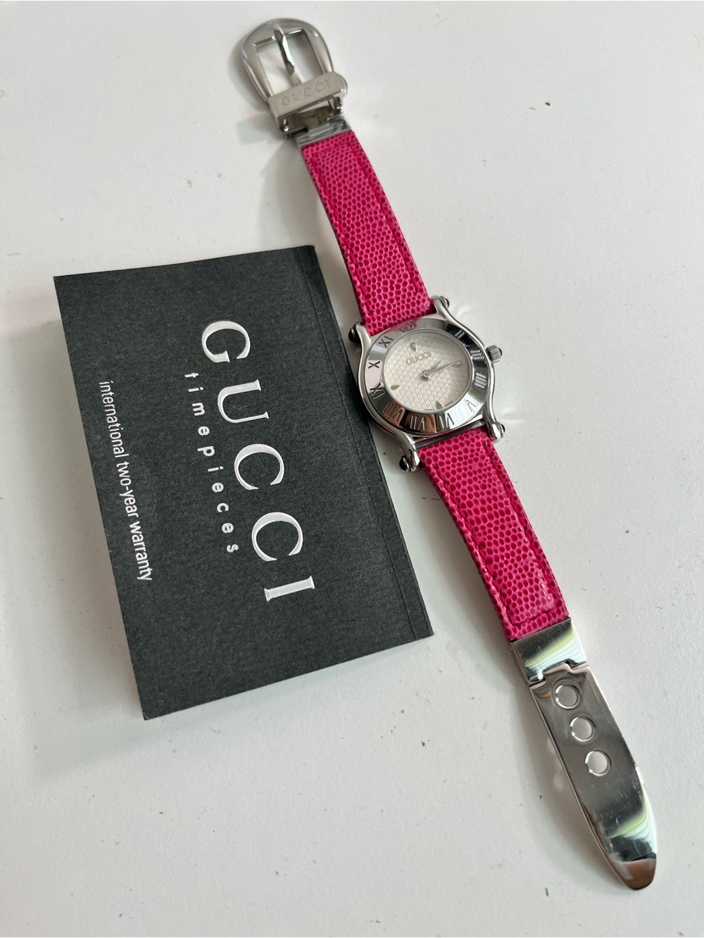 GUCCI 6500L Vintage watch belt type watch. - Picture 9 of 16